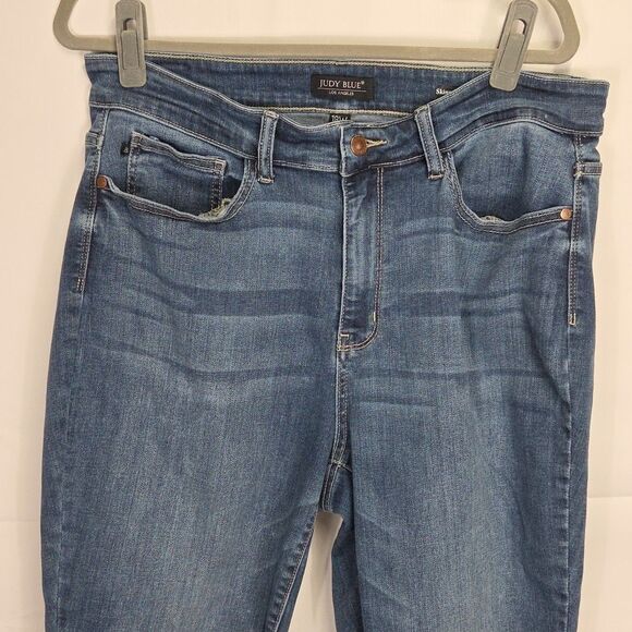 Judy Blue Women's Cropped Jeans Size 18W Stretchy Ankle Skinny Fit Capri JB82274 - Picture 2 of 8